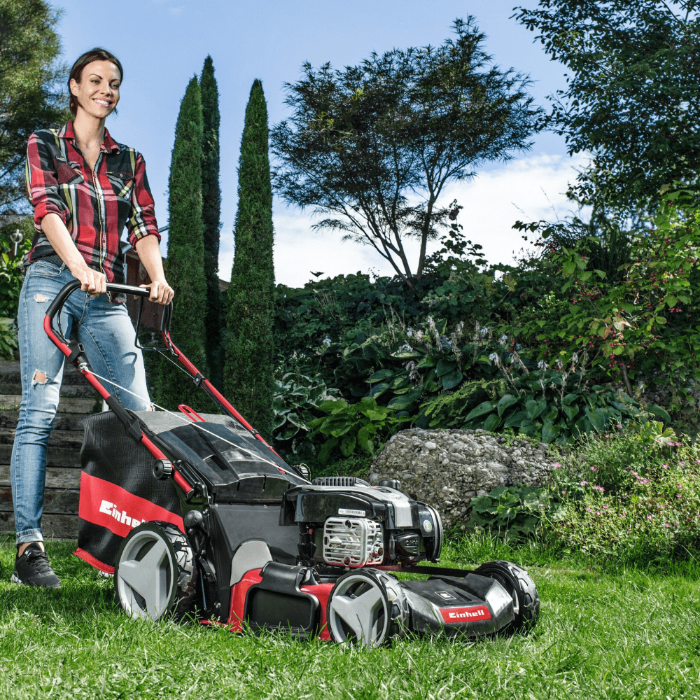 Einhell Lawn Mower Einhell Petrol Lawn Mower 48cm 75L - GE-PM 48 S HW B&S