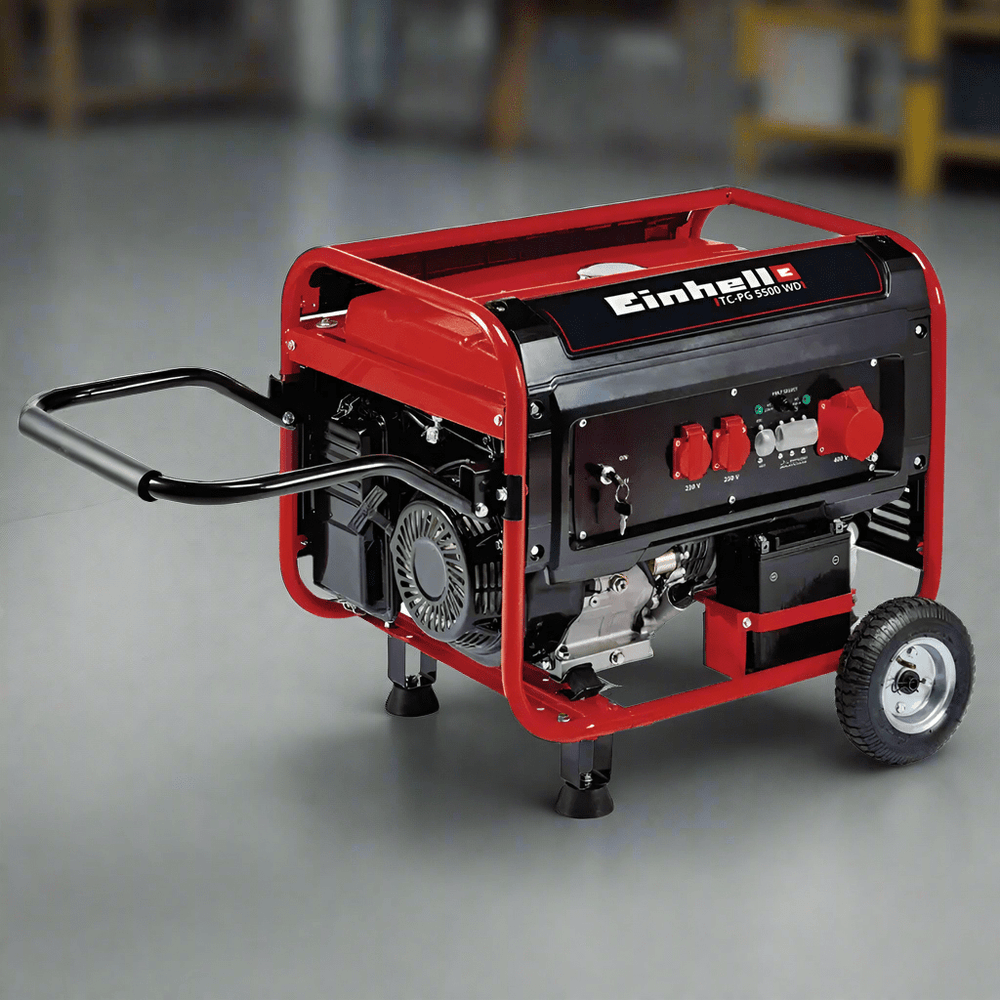 Einhell Generator Einhell Petrol Power Generator 25L - PG 5500 WD