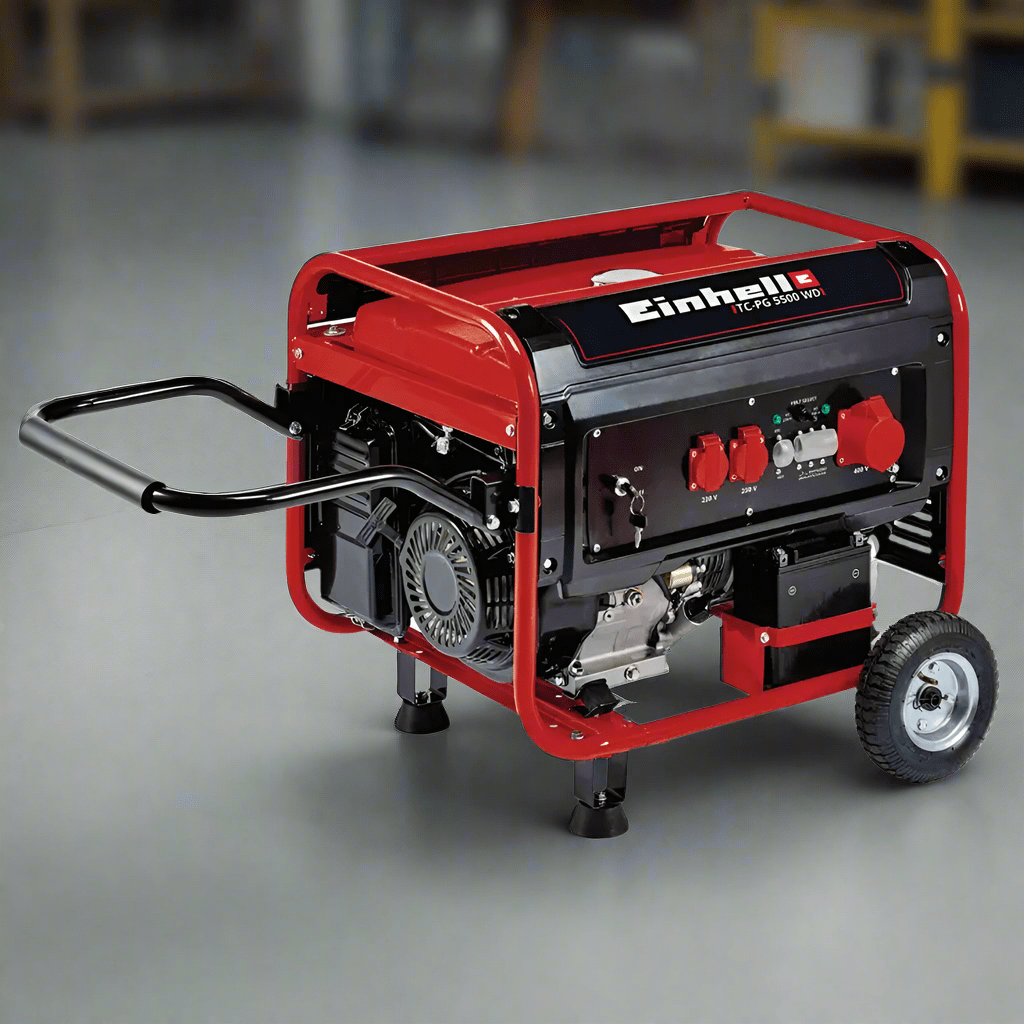 Einhell Generator Einhell Petrol Power Generator 25L - PG 5500 WD