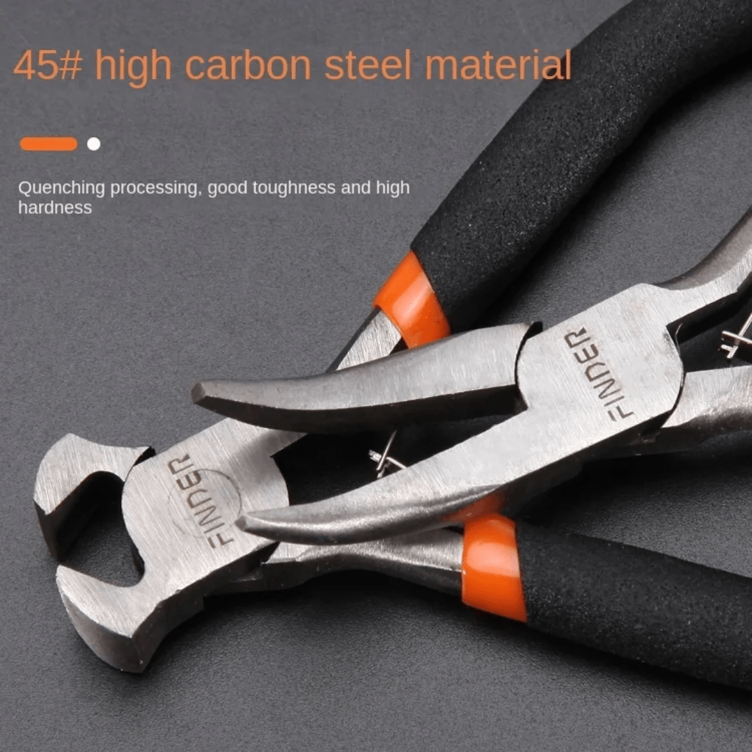 Finder Pliers Finder 5 Pieces Dip Handle Mini Pliers - 125mm