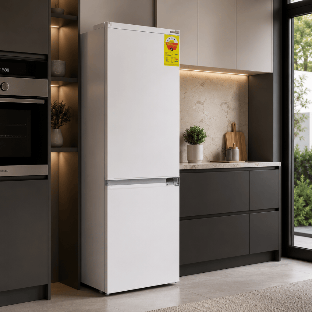 Finlux Refrigerators & Freezers Finlux 180L Built-In Bottom-Freezer Fridge Freezer with Reversible Doors - T2761M
