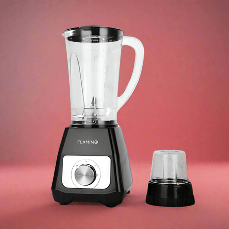 Flamino Kitchen Appliances Flamino Black 1.5L 2 in 1 Electric Blender - FB-1500SB