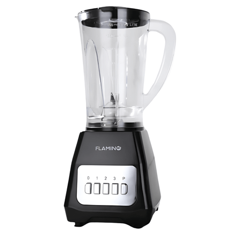 Flamino Kitchen Appliances Flamino Black 1.5L 2 in 1 Electric Blender - FB-2000SB