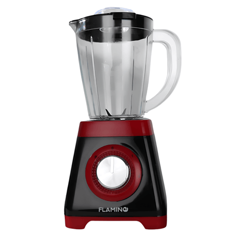Flamino Kitchen Appliances Flamino Red 1.4L 2 in 1 Electric Blender - FB-1000RB