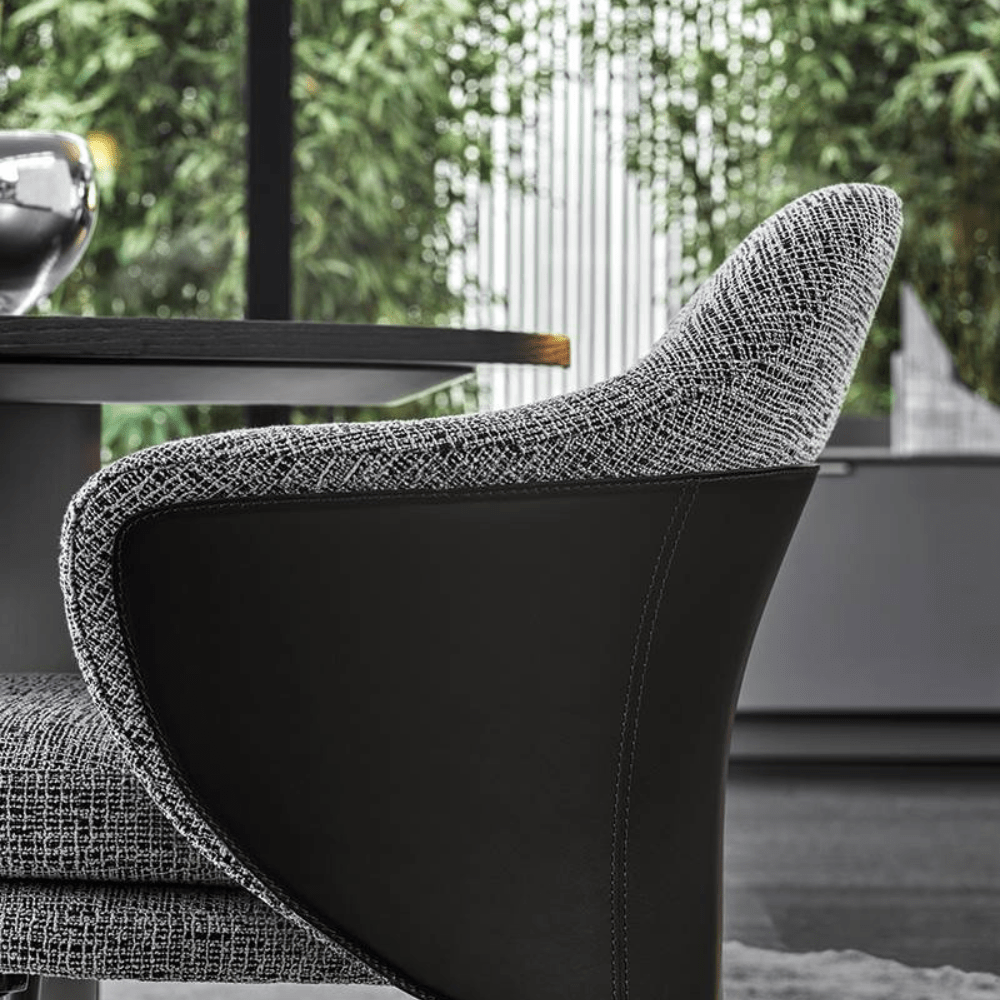 FM Living Room Furniture Angie Fabric Modern Armchair