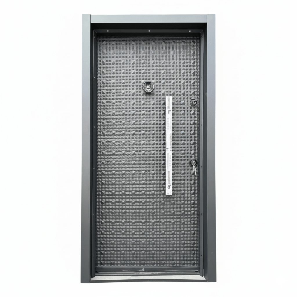 Fort Door Fort Door Full Metal Security Door with Dual Lock System - Graphite Grey