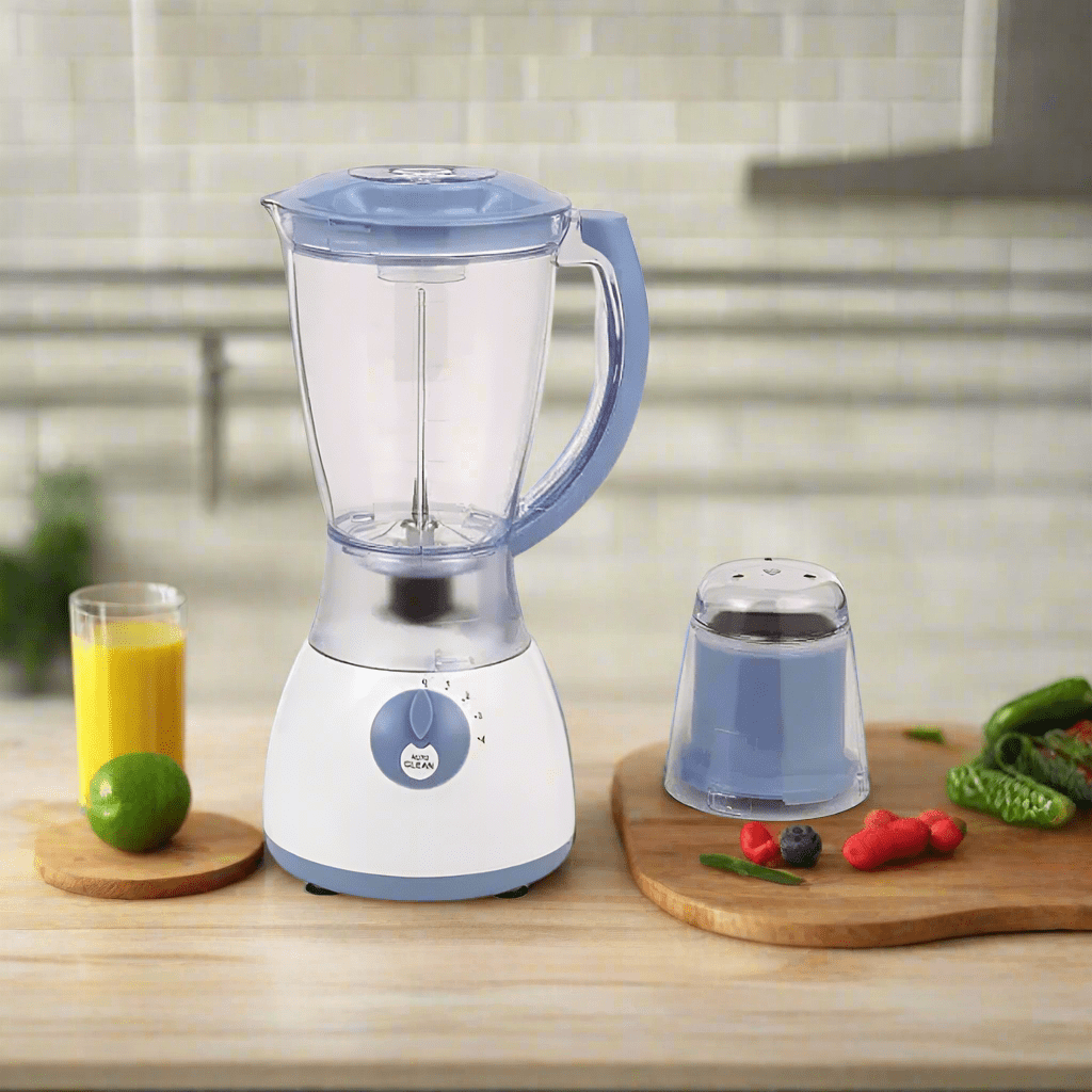 Friendly Mall Kitchen Appliances Delron 2 In 1 Blender 1.5L - DB-313