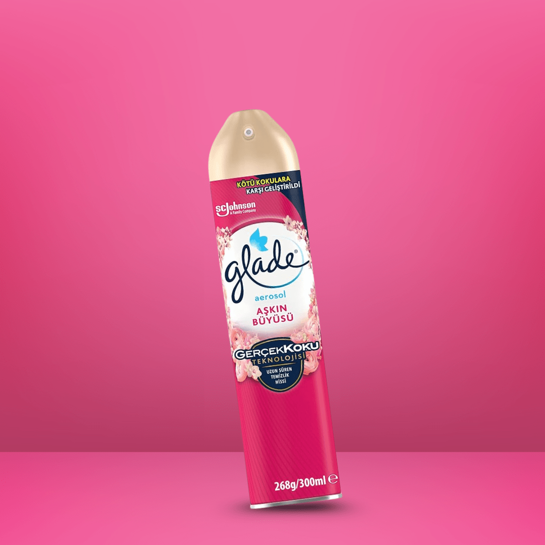 Glade Air Fresheners & Odor Control Glade Aerosol Aşkın Büyüsü Air Freshener - 300ml
