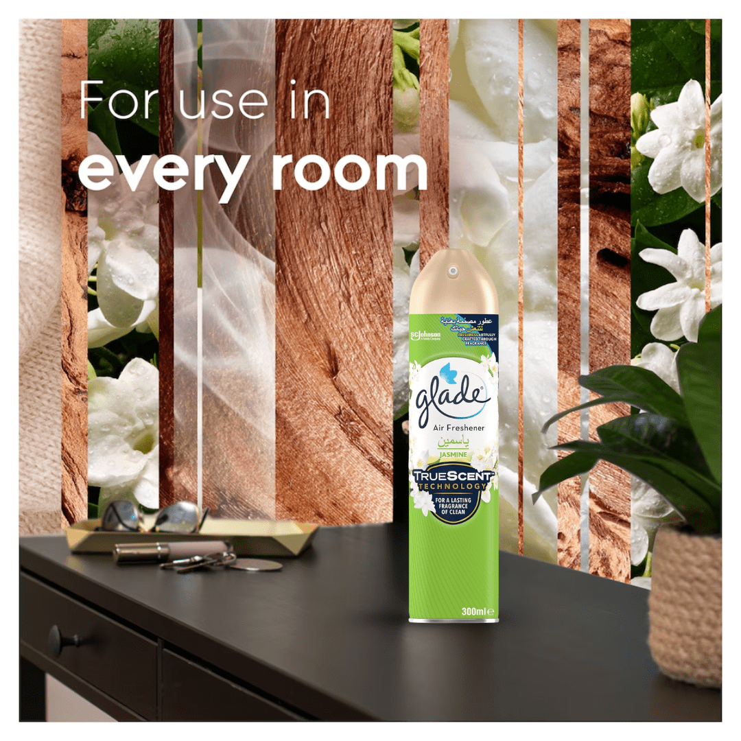 Glade Air Fresheners & Odor Control Glade Aerosol Jasmine Air Freshener - 300ml