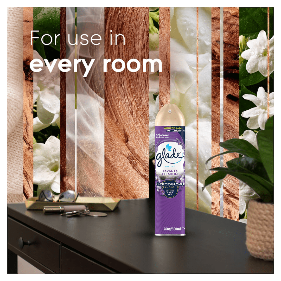 Glade Air Fresheners & Odor Control Glade Aerosol Lavender Air Freshener - 300ml