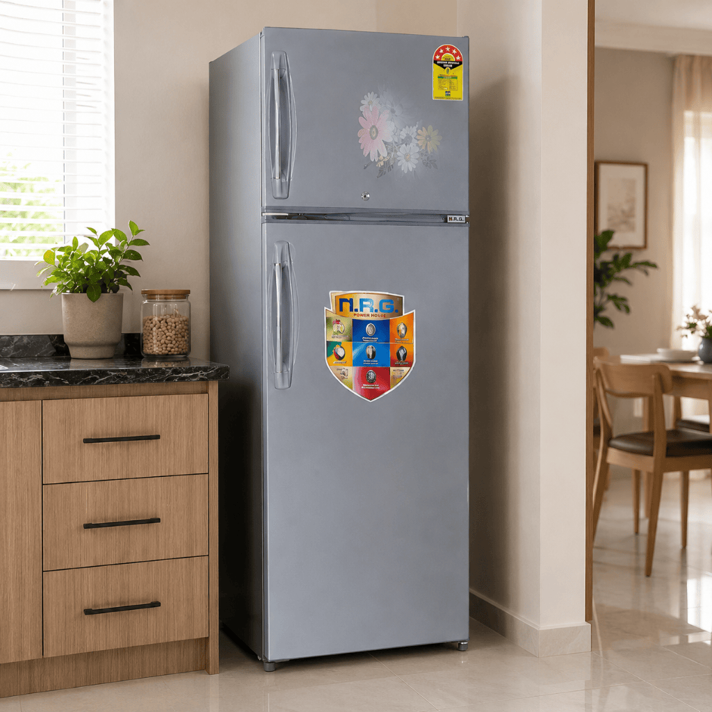 H&A Kitchen Appliance H&A Energy-Efficient Double Door Refrigerator 150L – H&A-BCD150