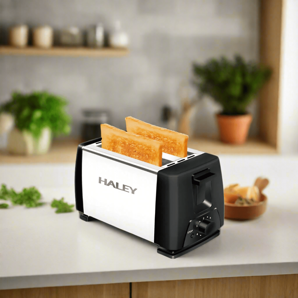 Haley Kitchen Appliances Haley 2 Slice Toaster 800W - HY-9603