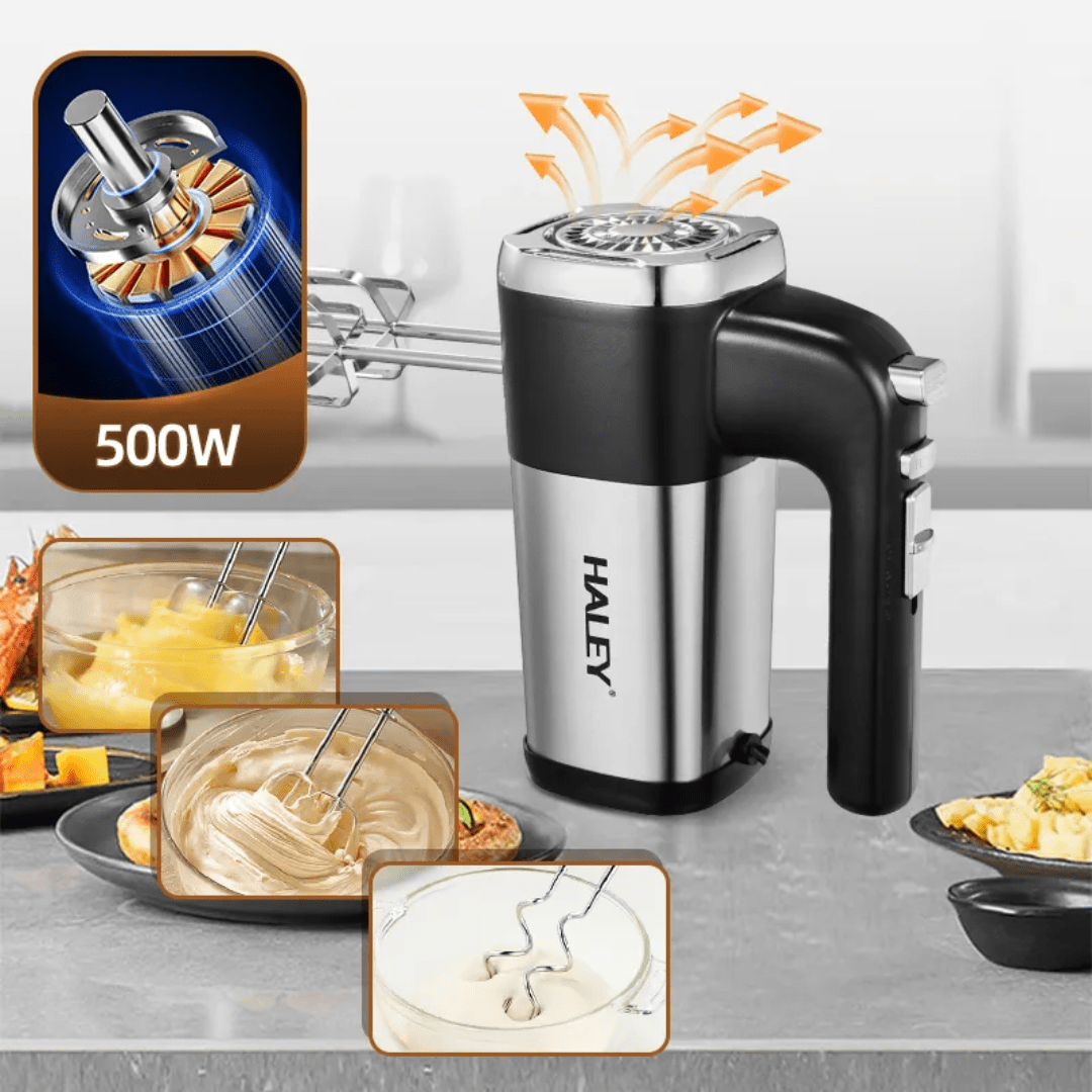 Haley Kitchen Appliances Haley Hand Mixer 500W - HY-1636