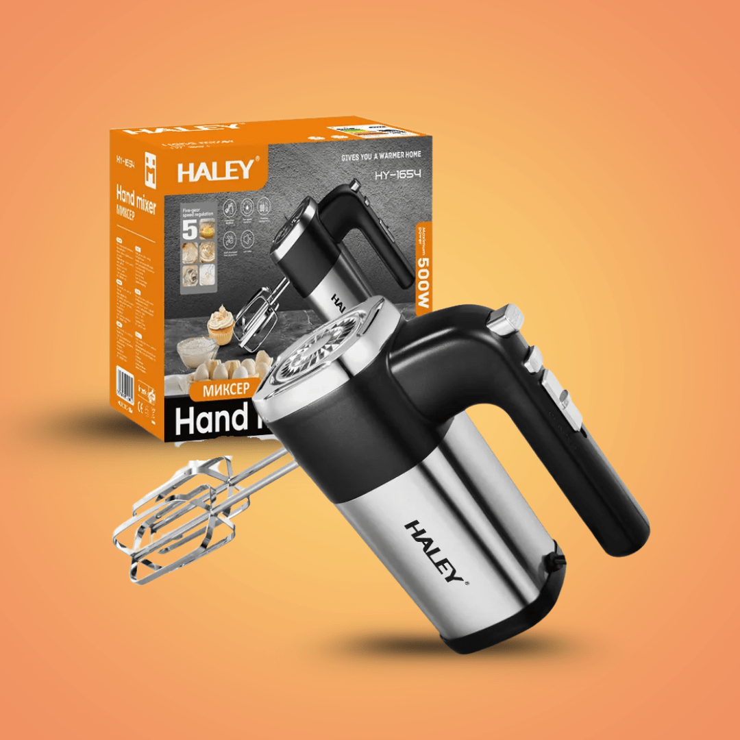 Haley Kitchen Appliances Haley Hand Mixer 500W - HY-1654