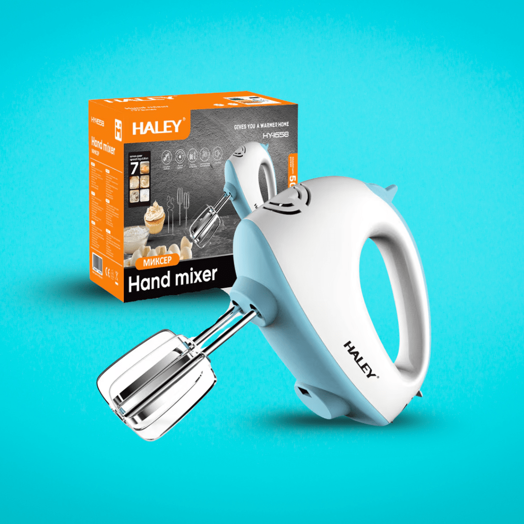 Haley Kitchen Appliances Haley Hand Mixer 500W - HY-1658