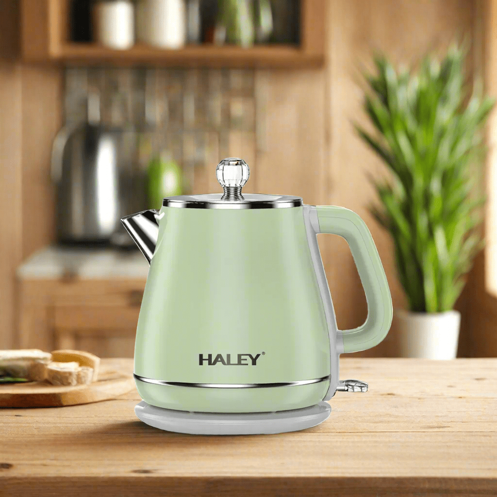 Haley Kitchen Appliances Haley Portable LED Light Display Electric Kettle - HY-8869