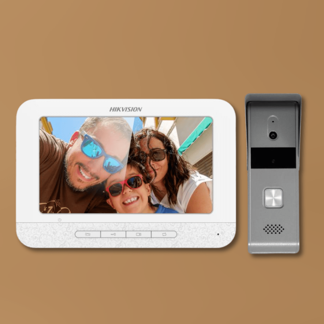 Hikvision Security & Surveillance Systems Hikvision Villa Video Analogue Door Bell Kit - DS-KIS203T