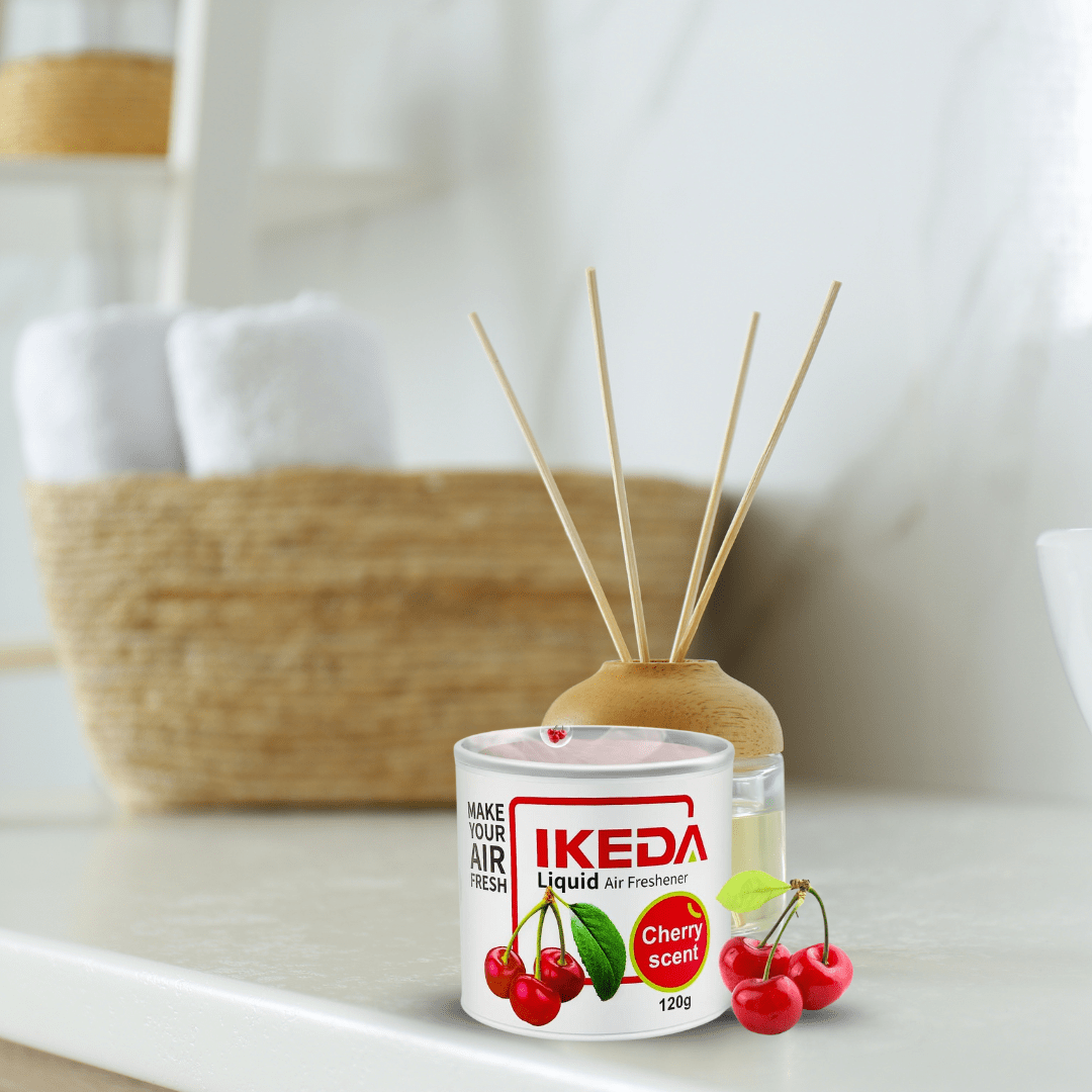 Ikeda Air Fresheners & Odor Control Ikeda Cherry Scent Liquid Air Freshener - 120g