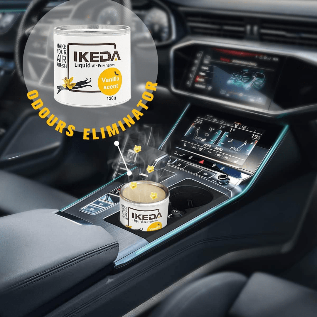 Ikeda Air Fresheners & Odor Control Ikeda Vanilla Scent Liquid Air Freshener - 120g