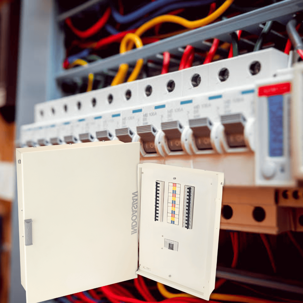 Indoasian Load Centers & Circuit Protection Indoasian Distribution Board With TP 250A MCCB ( 6-12 Way)