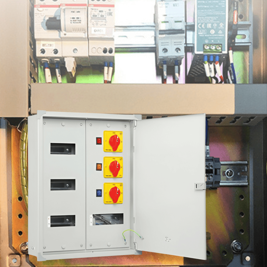 Indoasian Load Centers & Circuit Protection Indoasian Phase Selector Distribution Board 6-12 Way