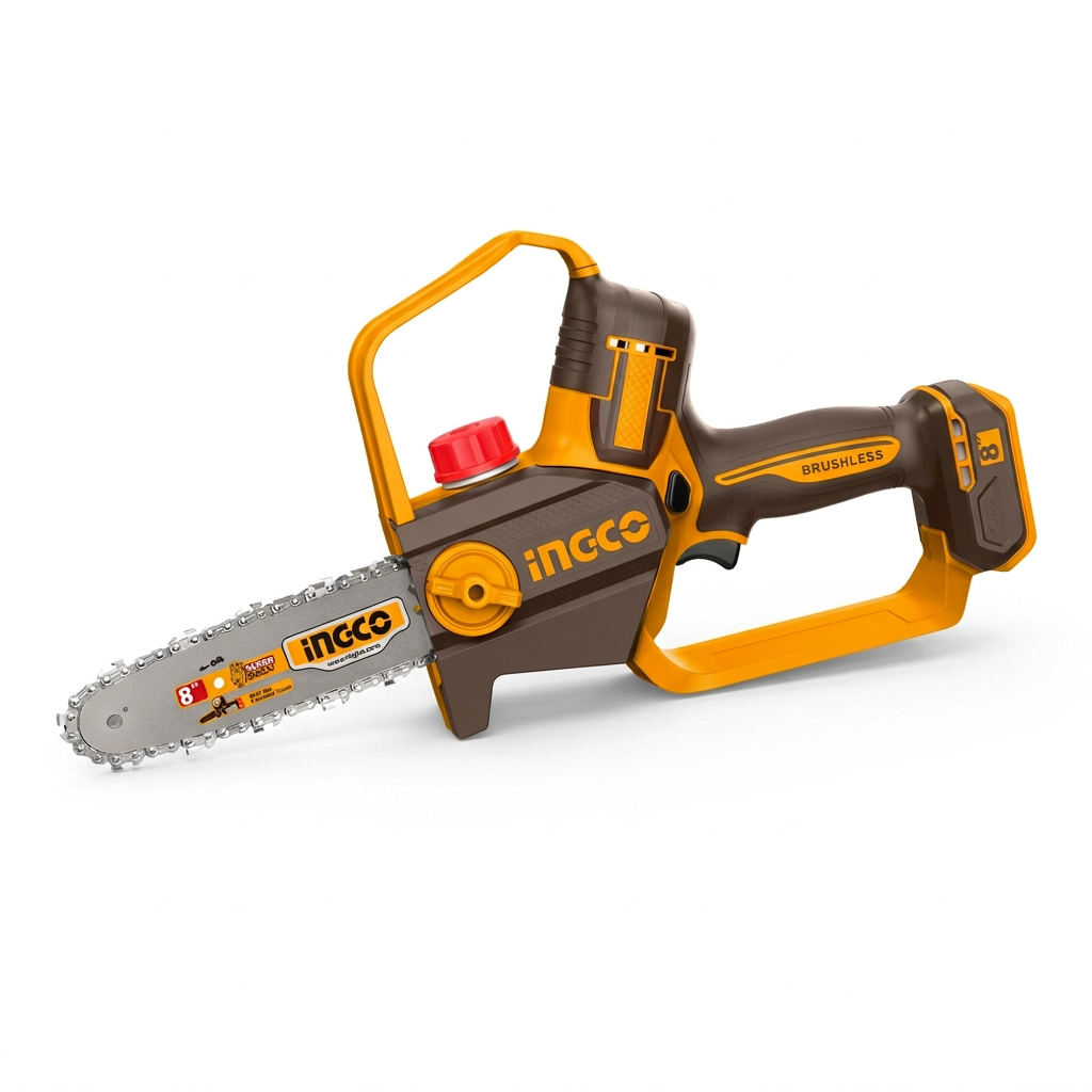 Ingco 8-inch pruning saw on white