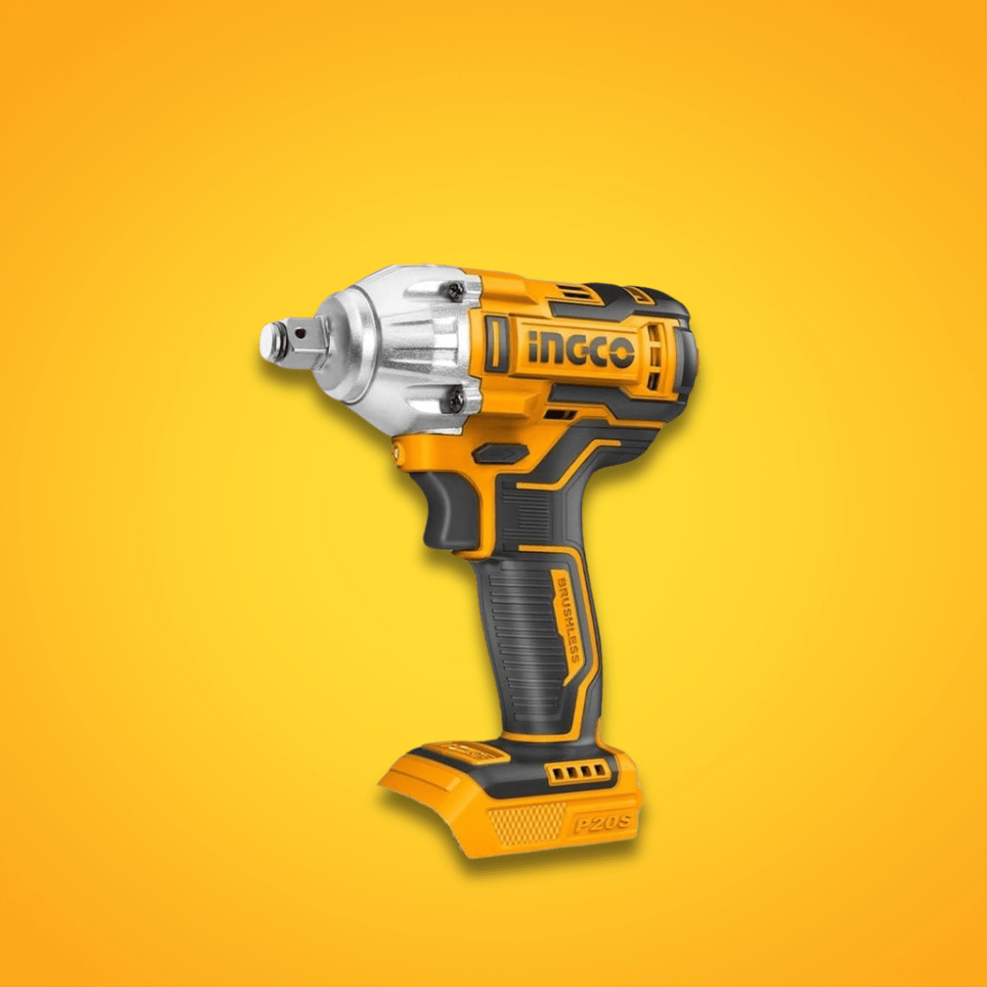 Ingco Impact Wrench & Driver Ingco 1/2" Lithium-Ion Cordless Impact Wrench 300NM with Two 20V 2.0Ah Batteries & Charger - CIWLI2038