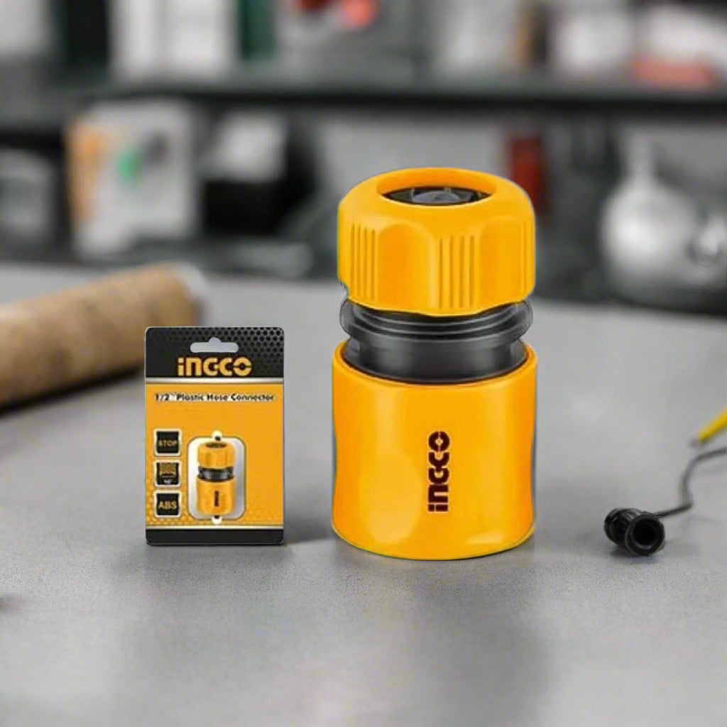 Ingco Gardening Tool Ingco 1/2" Plastic Hose Quick Connector - HHCS01121