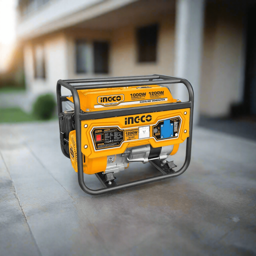 Ingco Generator Ingco 1.2KW Gasoline Generator with 5.5L Fuel Tank – GE15005