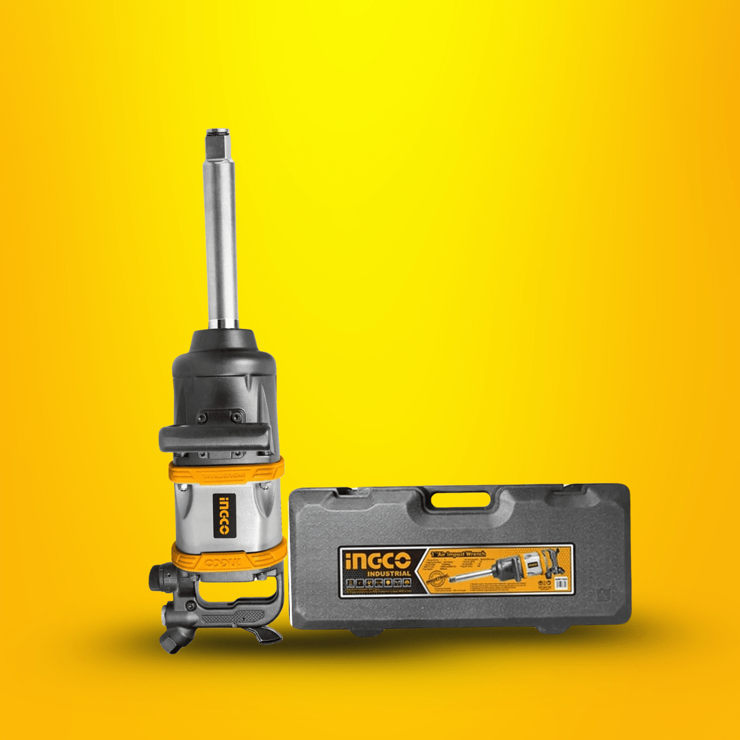 Ingco Impact Wrench & Driver Ingco 1" Heavy Duty Industrial Air Impact Wrench 3100Nm Torque - AIW11222