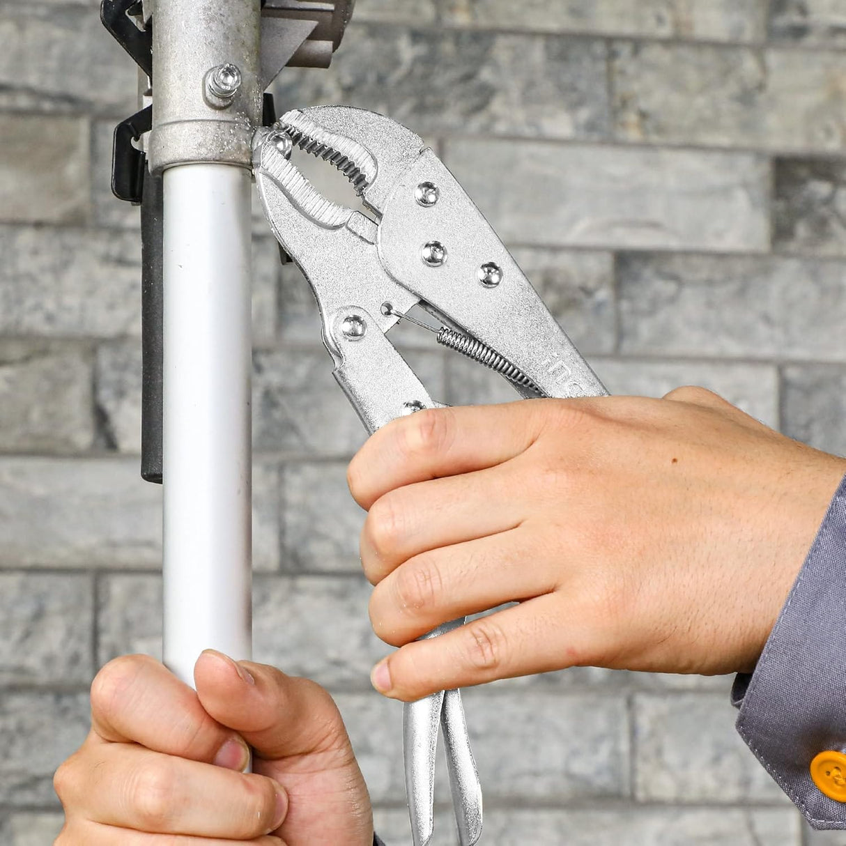 Ingco Pliers Ingco 10" Curved Jaw Locking Plier - HCJLW0210