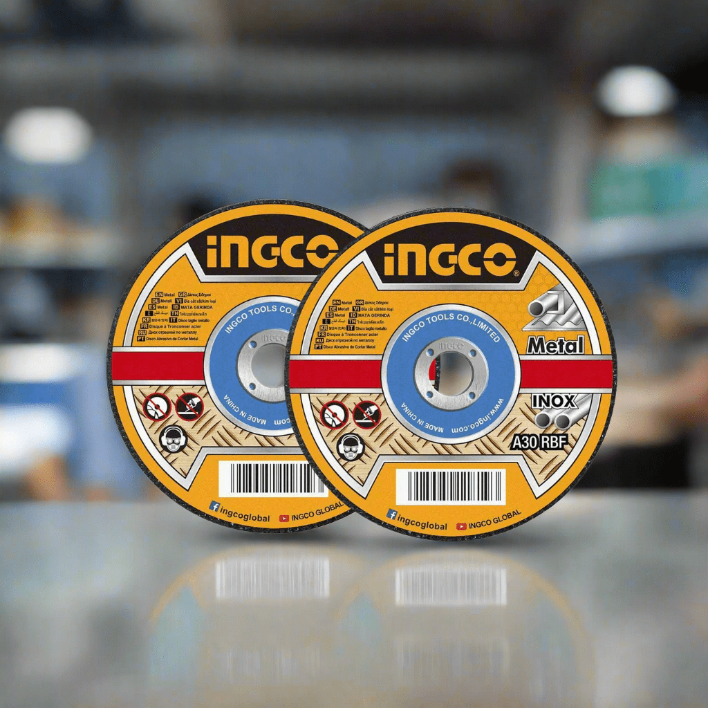 Ingco Grinding & Cutting Wheels Ingco 10-Pieces Abrasive INOX - Metal Cutting Disc 125 X 1.2mm Set - MCD121255