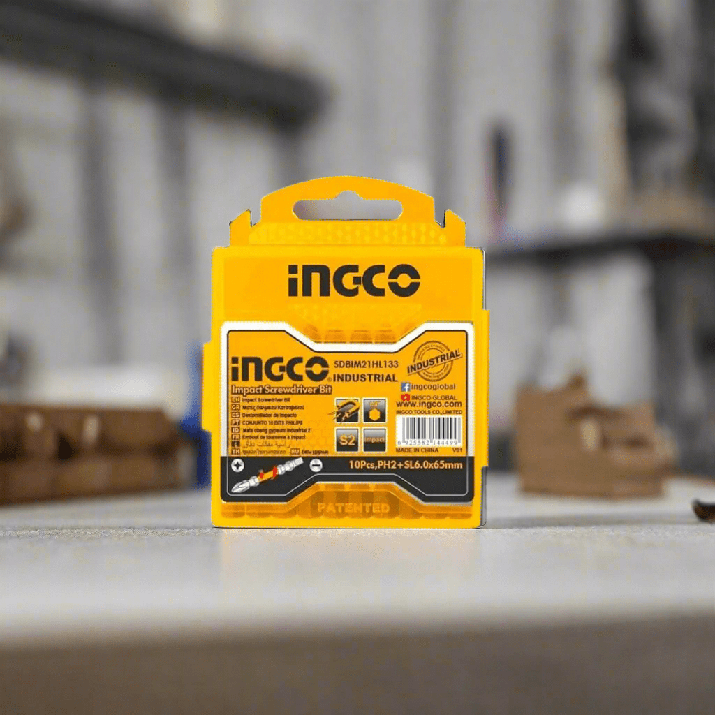 Ingco Screwdriver Bits Ingco 10 Pieces Impact Screwdriver Bit 65mm - SDBIM21HL133