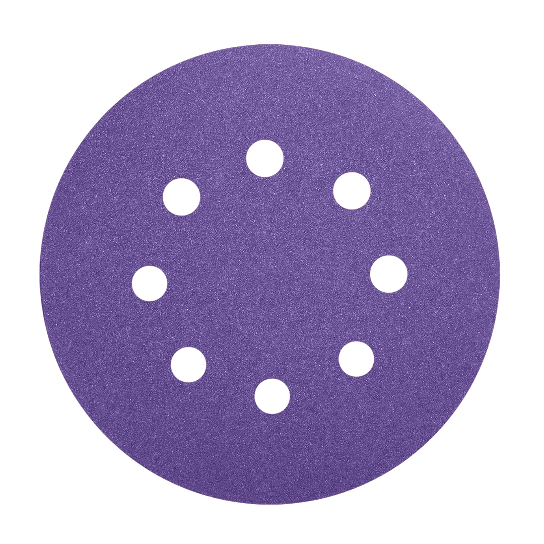 Ingco Sander Ingco 10 Pieces Purple Sanding Disc Set 150mm - AKRS150103