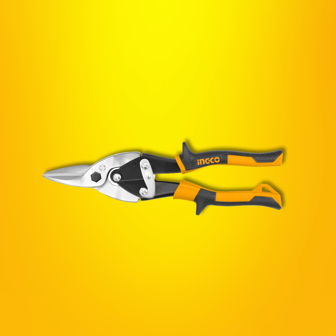 Ingco Hand Saws & Cutting Tools Ingco 10" Straight Aviation Snip with Soft Grip Handle – HTSN0110S