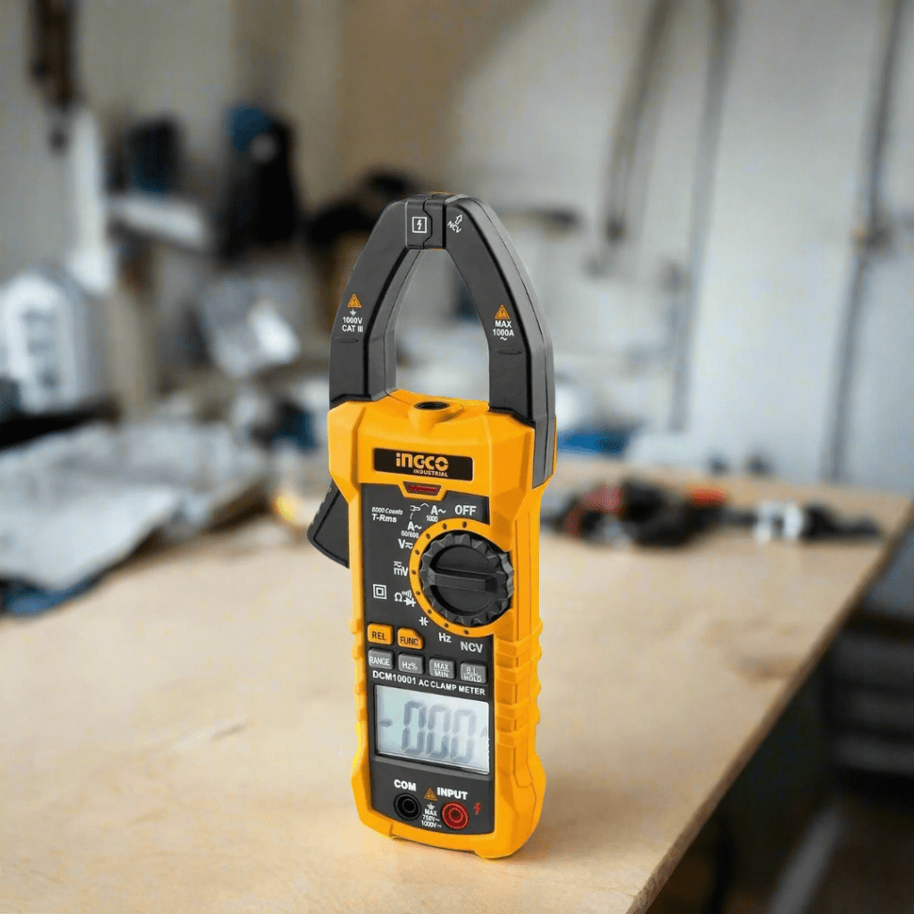 Ingco Digital Meter Ingco 1000Amp AC Digital Clamp Meter - DCM10001