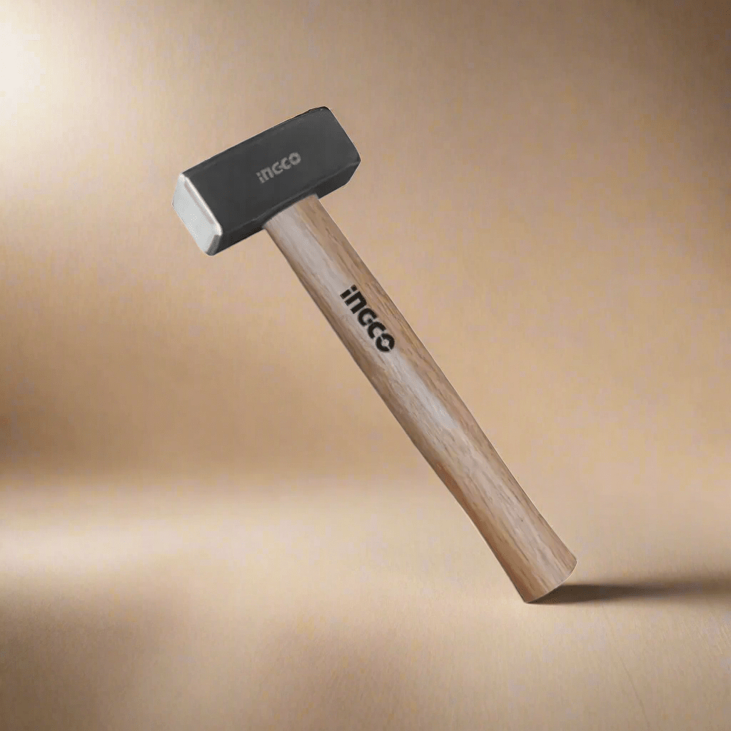 Ingco Hammers Mallets & Sledges Ingco 1000g Stoning Hammer With Hardwood Handle - HSTH041000