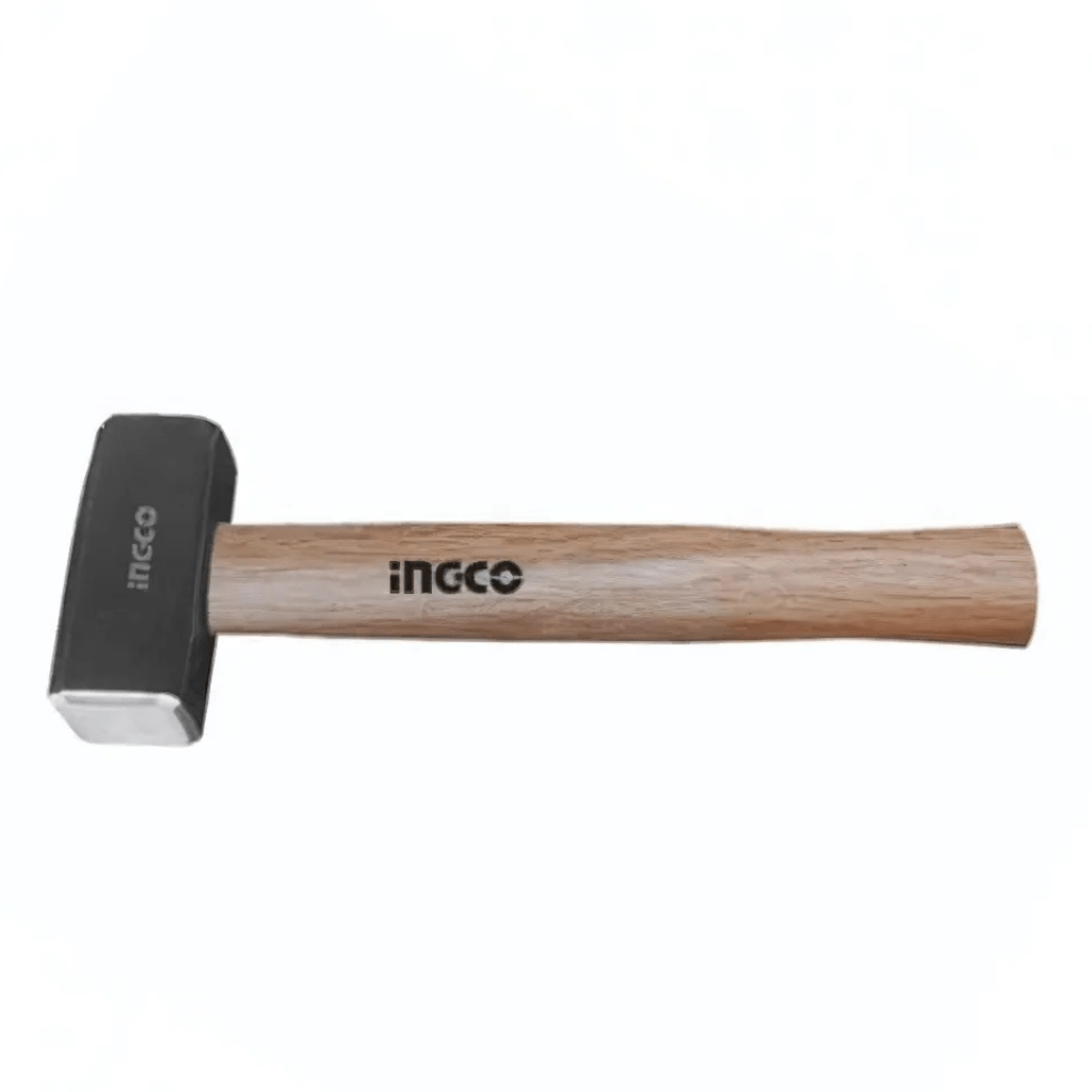 Ingco Hammers Mallets & Sledges Ingco 1000g Stoning Hammer With Hardwood Handle - HSTH041000