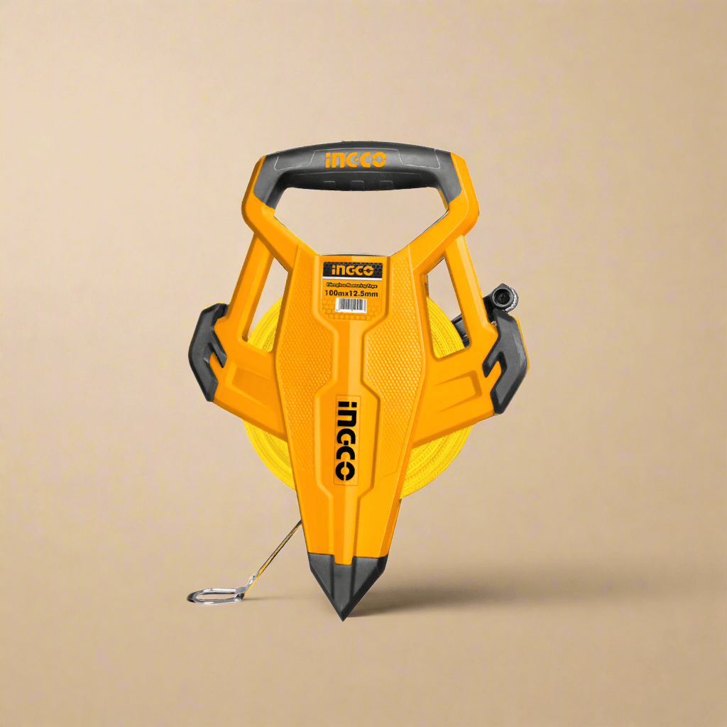 Ingco Tape Measure Ingco 100mx12.5mm Fiberglass Measuring Tape - HFMT83100