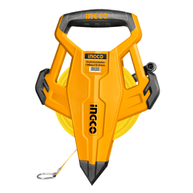Ingco Tape Measure Ingco 100mx12.5mm Fiberglass Measuring Tape - HFMT83100