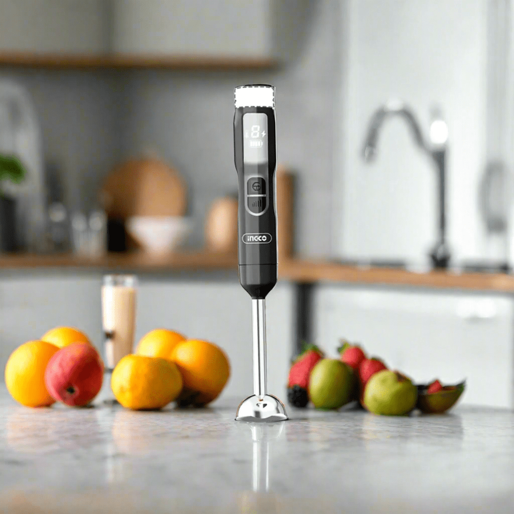 Ingco Kitchen Appliances Ingco 100W Cordless Hand Blender with 5-Speed Control – CHB048K