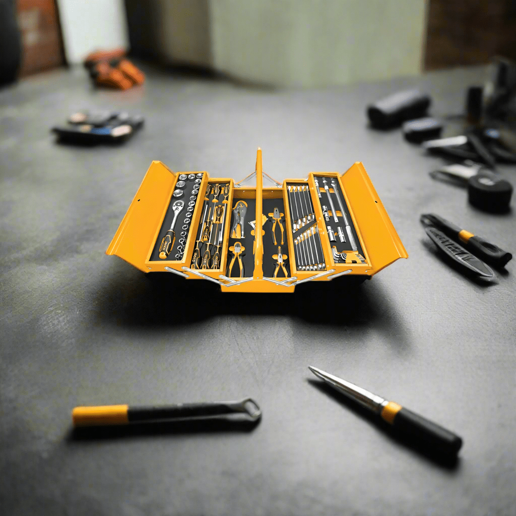 Ingco Tool Chests & Cabinets Ingco 108 Pieces Tool Chest Set with Ratchet Wrenches, Sockets & More – HTCS151081