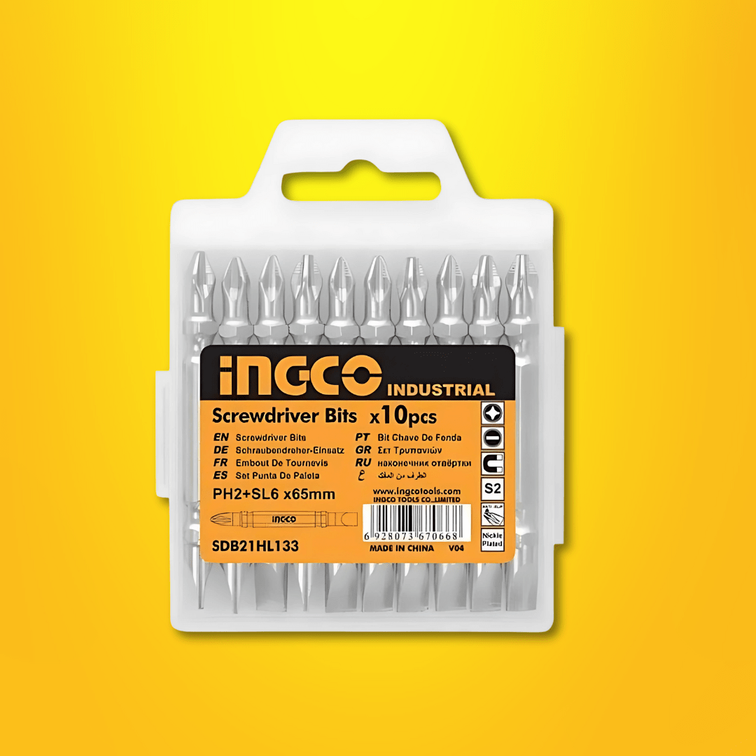 Ingco Screwdriver Bits Ingco 10pcs Screwdriver Bits Set - SDB21HL133