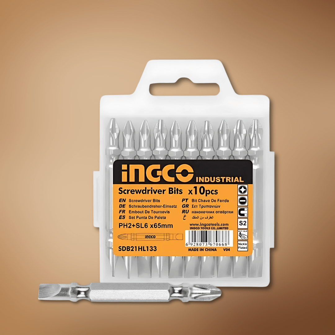 Ingco Screwdriver Bits Ingco 10pcs Screwdriver Bits Set - SDB21HL133