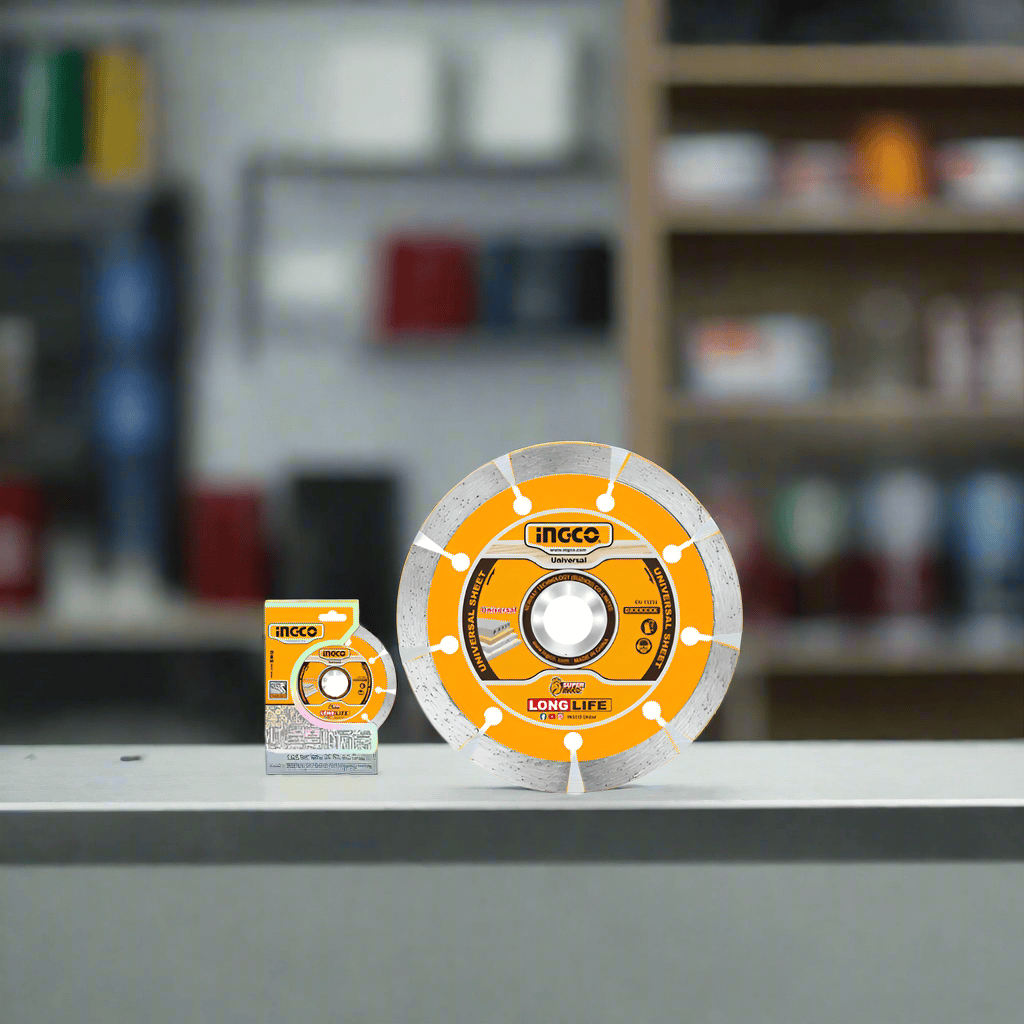 Ingco Grinding & Cutting Wheels Ingco 115(4-1/2")X22.2mm Dry Diamond Disc - DMD011152