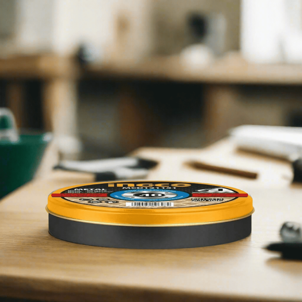 Ingco Grinding & Cutting Wheels Ingco 115mm Abrasive Metal Cutting Discs (10 Pieces) – MCD121155