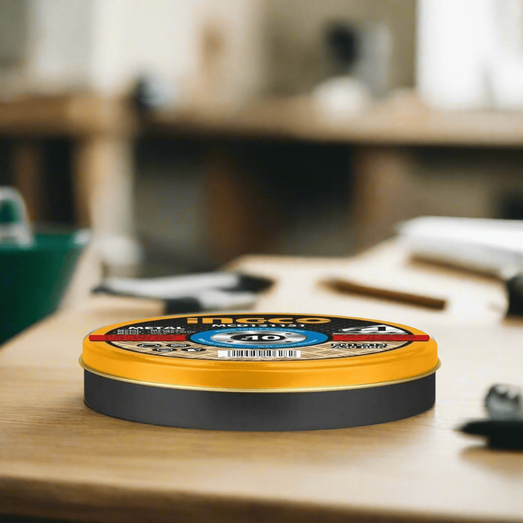 Ingco Grinding & Cutting Wheels Ingco 115mm Abrasive Metal Cutting Discs (10 Pieces) – MCD121155