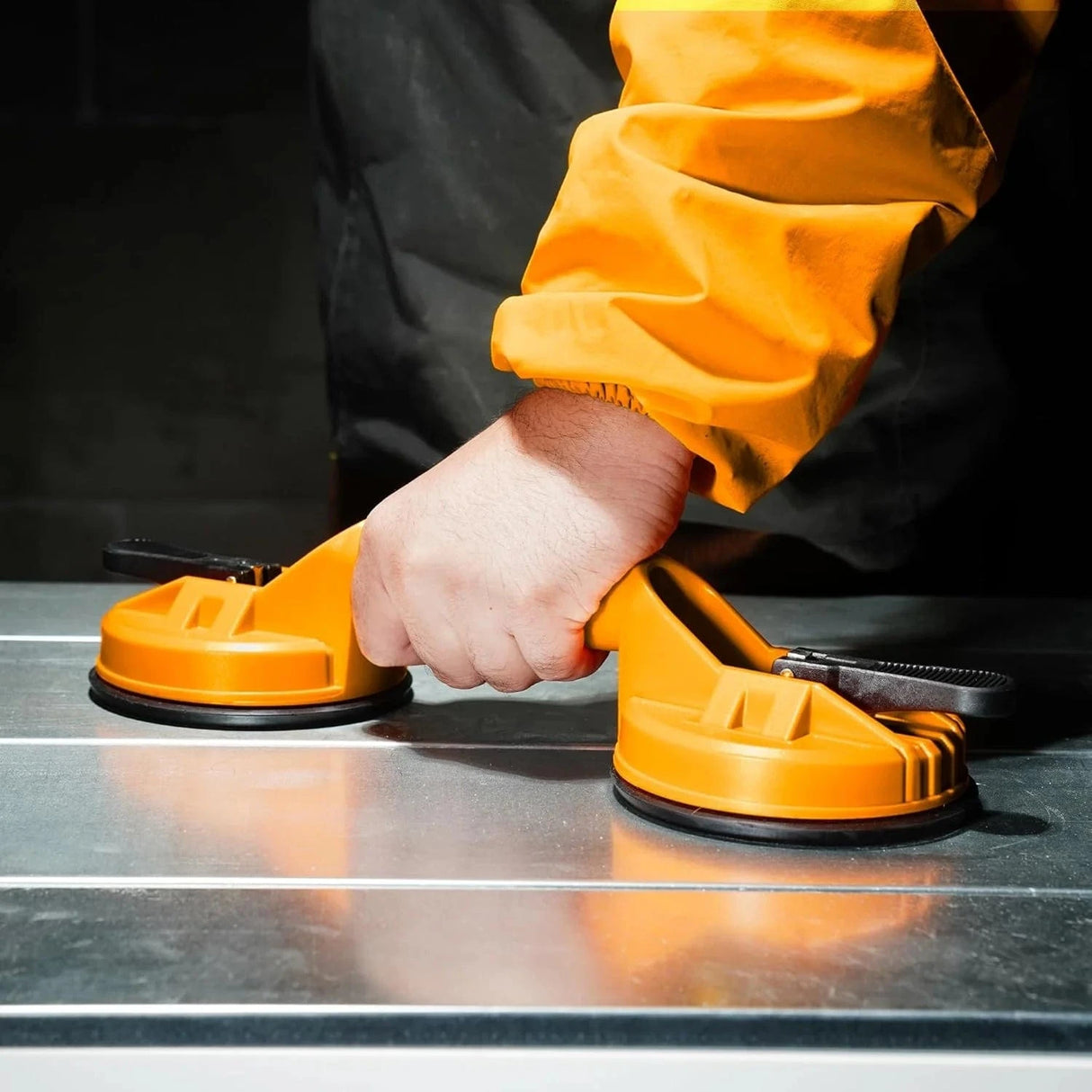 Ingco Construction Equipment Ingco 115mm Heavy-Duty Sucker with 50KG Pulling Capacity – HSU025001