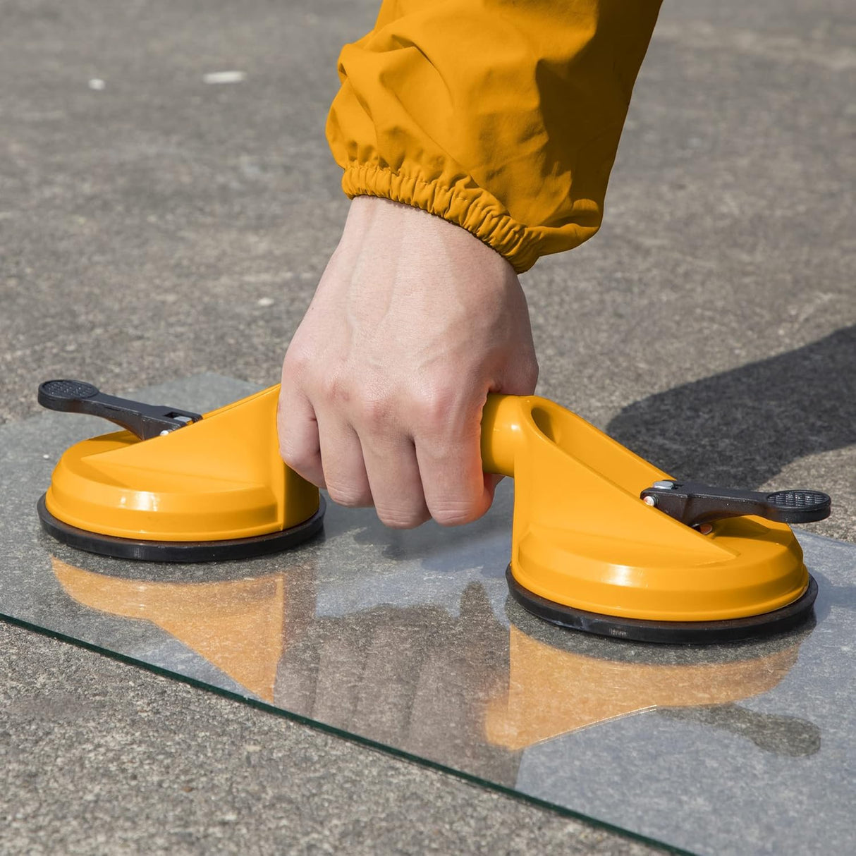 Ingco Construction Equipment Ingco 115mm Heavy-Duty Sucker with 50KG Pulling Capacity – HSU025001