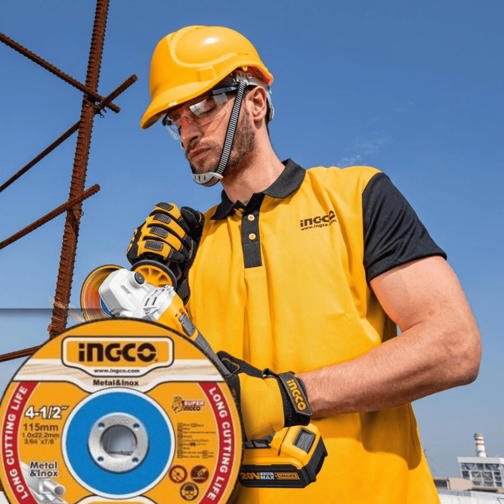 Ingco Grinding & Cutting Wheels Ingco 115mm INOX Metal Cutting Disc with 1.0mm Thickness – MCD101151